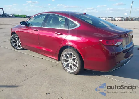 2015 Chrysler 200 C из США, поврежденный, VIN 1C3CCCEG5FN644363